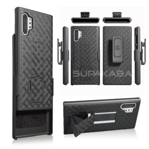 Samsung Galaxy Note 10 Plus 5G, Note 10 starker Gürtelclip Holster schmale Ständerhülle - Bild 1 von 17