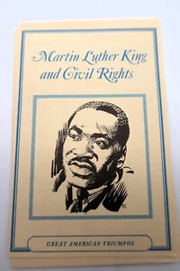Vtg Longines Symphonette Civil Rights MLK Great American Triumphs Pamphlet - Imagen 1 de 6