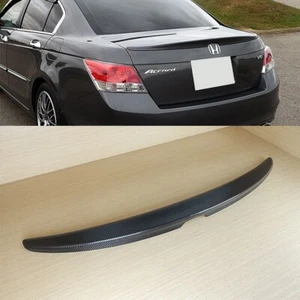 08-12 For Honda Accord 8 4DR Sedan OE Type Carbon Fiber Rear Trunk Spoiler - Picture 1 of 8