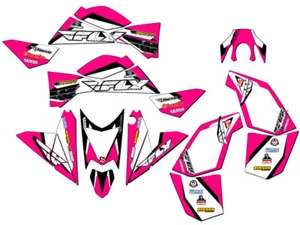 Kit de Gráficos All Years XC/SX 450 13 FLY Pink Senge Compatible con KTM - Imagen 1 de 7