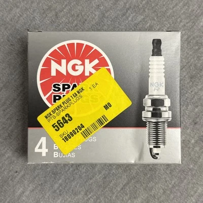 NGK 5643 Standard Spark Plug Set For Saturn SC SC2 SW2 1.9 L4 (4-pack) Foto 1 de 3