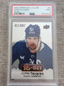 2024 Upper Deck 16-bit #B1 John Tavares PSA 9 - Picture 1 of 2