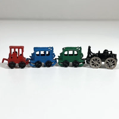 Shackman Япония Старое Время Металлический Поезд Набор 4 шт. Реплика DeWitt Clinton #3727 - Изображение 1 из 4