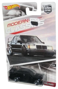 Hot Wheels Modern Classics (2017) Black Mercedes-Benz 190E 2.5-16 Evo II Real R - Picture 1 of 1