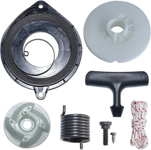 Kit de cuerda de agarre de resorte de polea de arranque para motosierra Husqvarna 435 440 505647301 - Imagen 1 de 6