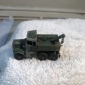 Vintage Lesney Matchbox 64 Scammell Breakdown Truck Army Regular Wheel Diecast - Picture 1 of 4