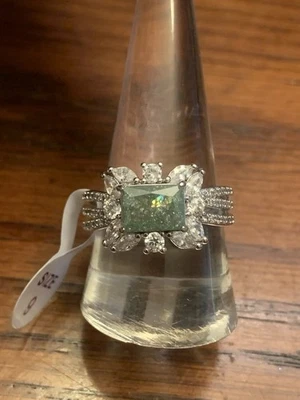 Anillo Bomb Party Talla 9 RBP8241 Serenity Calling Light Como Nuevo Cristal de Hielo Rodio  Foto 1 de 4