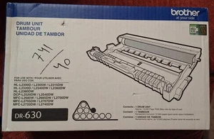Brother DR-630 MFC-L2700DW Drum Unit 12,000 Pages Toner OEM Open Box - Zdjęcie 1 z 6