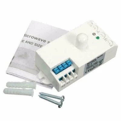 Bioledex 12V DC HF-Sensor Mikrowellen Hochfrequenz Bewegungsmelder - Bild 1 von 4