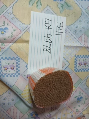 Pacote com 3 fios de tapete acrílico Bucilla Bernat Dupont cor pré-cortada 341 lote 9978 - Imagem 1 de 3