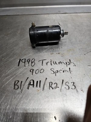 Triumph Sprint 900 1998 98 motor de arranque Foto 1 de 4