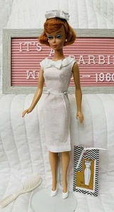 Barbie Doll repro Red Head Swirl Ponytail & 7 piece set - Picture 1 of 9