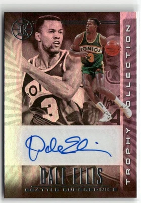 Illusions #TC-DEL Dale Ellis Trophy Collection 2019-20 Auto Sonics ☘️088 Foto 1 de 2