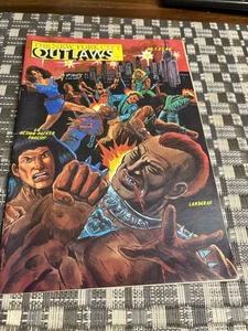 New York City Outlaws #1 Comic Book 1984 Ken Landgraf - Picture 1 of 2
