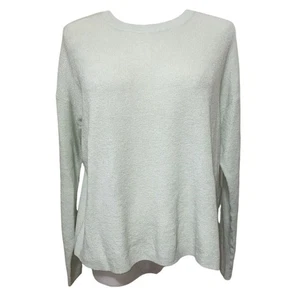 EILEEN FISHER Light Green Womens sz XS Organic Linen Blend Knit Sweater - Picture 1 of 7