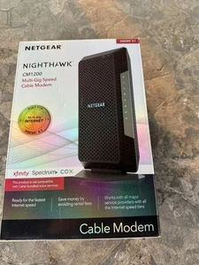 Cable módem NETGEAR Nighthawk CM1200-100NAS DOCSIS 3.1 NUEVO - Imagen 1 de 5