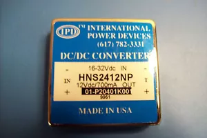 INTERNATIONAL POWER DEVICES HNS2412NP DC/DC WANDLER - Bild 1 von 2