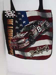 Dale Earnhardt Jr Bag Tapestry Tote #8 Man Cave Budweiser Flag - Picture 1 of 9