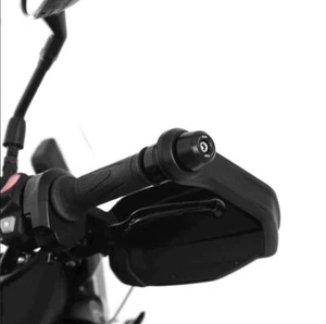 R&G Bar End Sliders Black (With OEM HandGuard) Triumph Tiger 1200 GT Pro 2022 - Picture 1 of 1