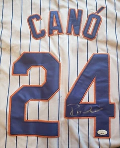 Robinson Cano Autographed New York Mets Jersey JSA Authenticated - Picture 1 of 3