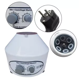 220V Labor Zentrifuge Tischzentrifuge 4000U/min Centrifuge 20ml Blutplasma 10cm - Bild 1 von 10