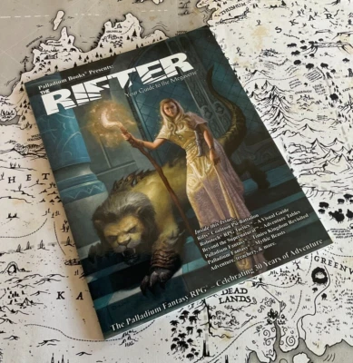 Rifts rpg THE RIFTER # 63 Your Guide to the Megaverse Palladium firmado Foto 1 de 4