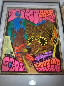 Chuck Sperry Tiki Siebdruck Schwarzlicht Poster Autogramm Auflage 2/250 - Bild 1 von 6
