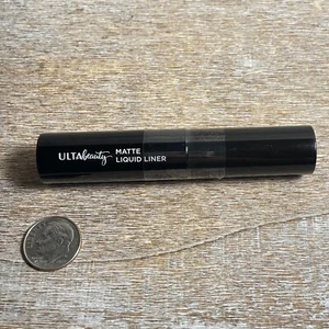 ULTA BEAUTY Matte Liquid Liner Black Travel Size 0.19 fl oz/5.5mL Brand New - Imagen 1 de 6