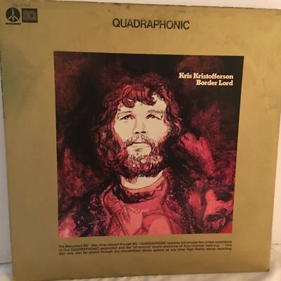KRIS    KRISTOFFERSON      LP    BORDER   LORD   ( QUADRAPHONIC  ) - Image 1 of 4