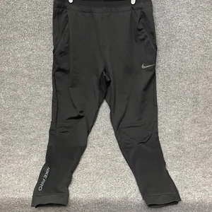 Nike Pro Capra Fleece Training Joggers Men’s Sz 2XL Black DJ0303-010 - Picture 1 of 15