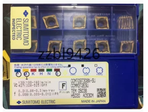 10PCS CCMT09T308N-SU AC630M CCMM3T2ESU SUMITOMO CNC carbide inserts Original - Picture 1 of 2