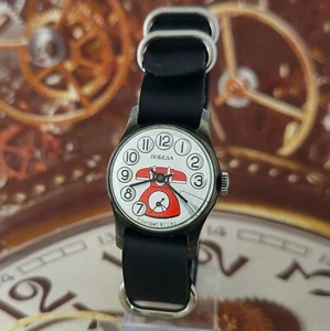 Vintage Watch USSR Pobeda 15 Jewels Phone Soviet Mechanical Wristwatch Zim 2602 - Picture 1 of 24