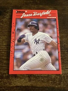 1990 Donruss Jesse Barfield New York Yankees #74 C6663* - Picture 1 of 1