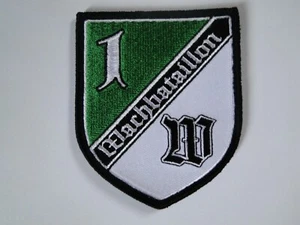 Aufnäher des Bundeswehr Wachbataillon  ca 7,5x 9  cm mit Klett u.Gegenstück - Picture 1 of 1