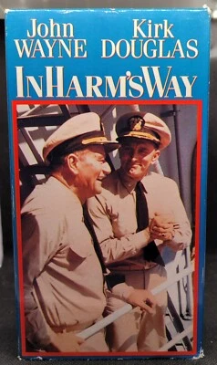 1988 Paramount 2-tape VHS: 1965 In Harm's Way (John Wayne, Kirk Douglas) - Image 1 of 4