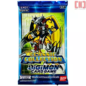Digimon Card Game: Classic Collection (EX-01) Sealed Booser Pack Englisch - Bild 1 von 2