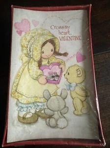 Vintage Boxed HOLLY HOBBIE VALENTINE CARDS - 4 Designs - 12 Cards with Envelopes - Picture 1 of 4
