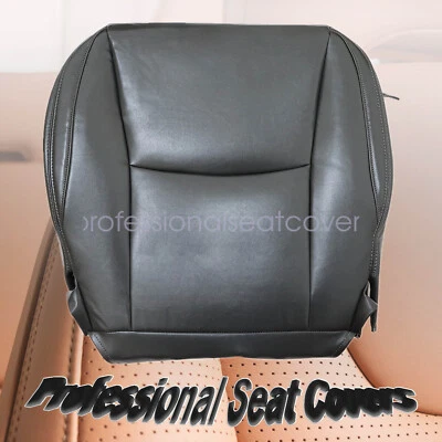 Cubierta de asiento inferior de cuero gris oscuro para Lexus GX470 2003-2009 del lado del pasajero delantero Foto 1 de 4