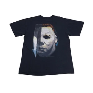 Vintage Michael Myers Halloween Horrorfilm Promo T-Shirt 90er Jahre 1998 M/L - Bild 1 von 10