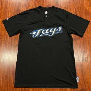 Majestic Herren Toronto blau Jays BP schwarz Jersey Shirt Medium M Baseball MLB - Bild 1 von 7