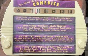 The Great Radio Comedies Cassette Box Set Wynn, Allen, Burns, Skelton Fac Sealed - Picture 1 of 4