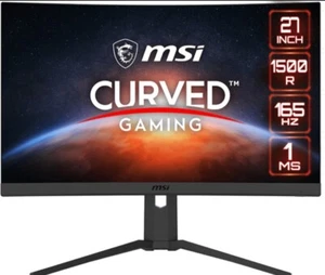 Monitor MSI AG G273CQ -27", 2560×1440 (WQHD), VA Curve 1500R, 1ms(MPRT), 165Hz - Foto 1 di 5