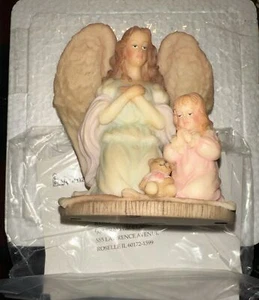 1996 Seraphim Angels to Watch Over Me Item #78031 Guardian Angel & Little Girl - Picture 1 of 5