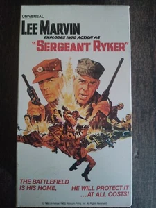 Sergeant Ryker VHS 1968, 1987 Lee Marvin - Imagen 1 de 3