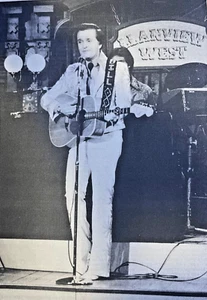 1983 Vintage Magazin Illustration Country Sänger Bill Anderson - Bild 1 von 2