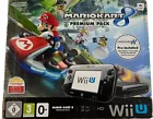 Nintendo Wii U 32GB Konsolenpaket mit Mario Kart 8 Premium Pack - Schwarz