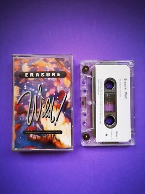 Erasure – Wild! - Cassette Tape Album - 1989 - 80s Synth Pop - Mute Records  - Image 1 of 2