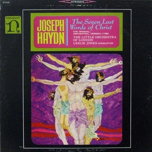 Joseph Haydn - Leslie Jones , The Little Orchestra Of London, The Seven Last Wor - Picture 1 of 5