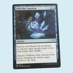 Solve the Equation, Strixhaven, Near Mint, MTG Magic the Gathering - Picture 1 of 1