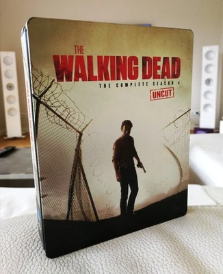The Walking Dead - Season 4 UNCUT (Limited Steelbook Edition) - Blu-ray NEW! - Bild 1 von 2